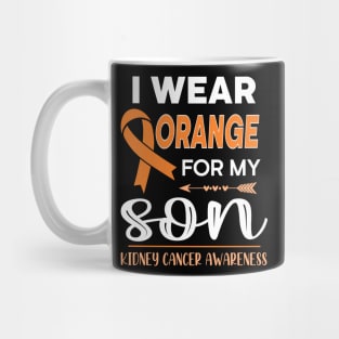 I Wear Orange For My Son | Kidney Cancer Mug